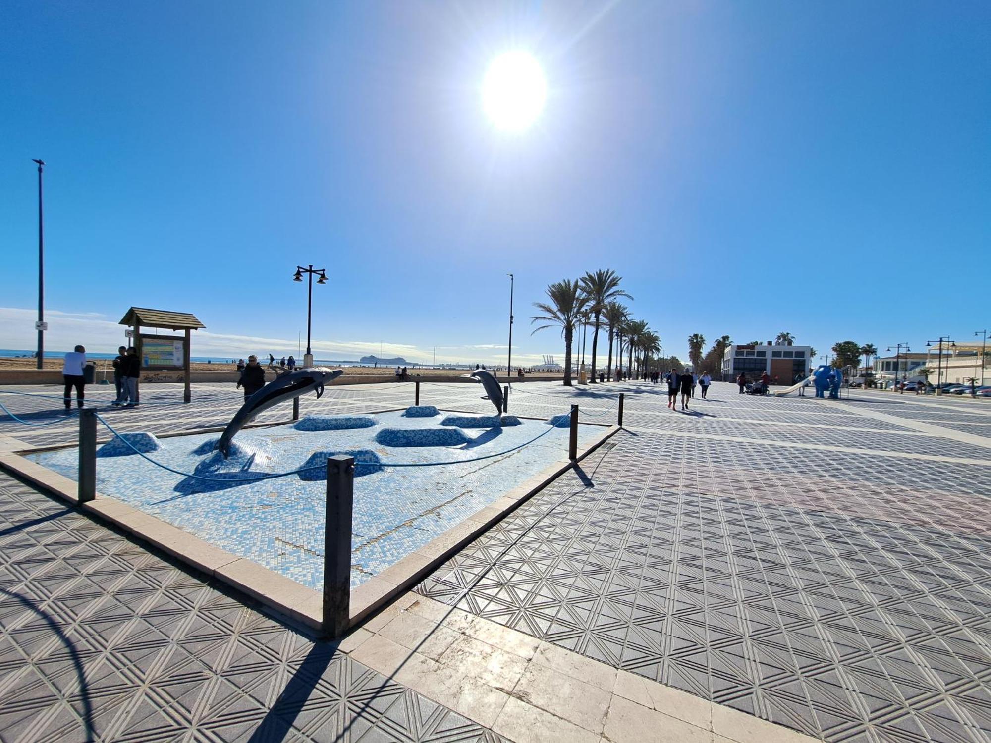 Apartamento Acogedor Con Wifi Valencia Eksteriør billede